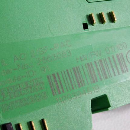 Phoenix Contact 2863083 IB IL AO 2/SF-PAC Analogmodul - Maranos.de