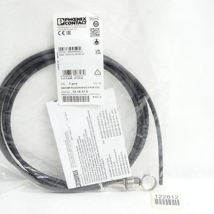 Phoenix Gerätesteckverbinder SACCBP-FS-4CON-M16/2,0-PUR SCO 1419315 / Unbenutzt