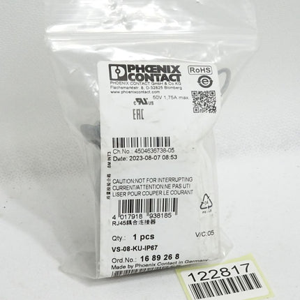 Phoenix Contact Kupplung VS-08-KU-IP67 1689268 / Neu OVP