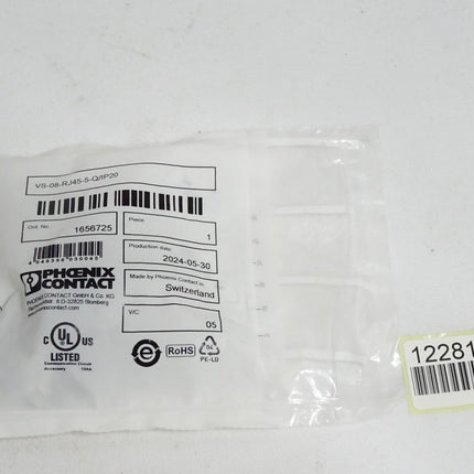 Phoenix Contact Steckverbinder VS-08-RJ45-5-Q/IP20 1656725 / Neu OVP versiegelt