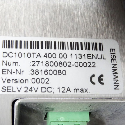 Eisenmann DC1010TA 400 00 1131ENUL DPC3010A - Maranos.de