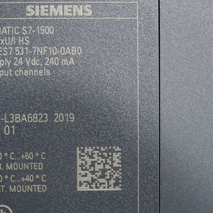 Siemens S7-1500 AI 6ES7531-7NF10-0AB0 6ES7 531-7NF10-0AB0
