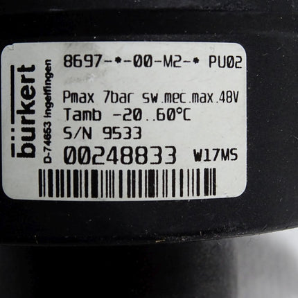 Bürkert 8697-*-00-M2-* PU02 00248833 248833 Rückmelder Antrieb - Maranos.de