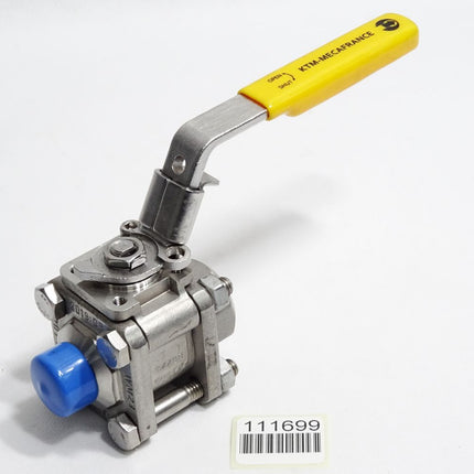 KTM-Mecafrance Kugelhahn RA66TF 1.4408 DN 15 INT 100 bar / unbenutzt - Maranos.de