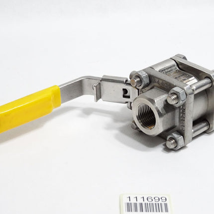 KTM-Mecafrance Kugelhahn RA66TF 1.4408 DN 15 INT 100 bar / unbenutzt - Maranos.de