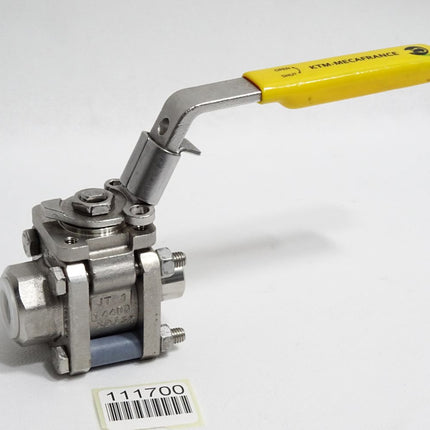 KTM-Mecafrance Kugelhahn RA66TF 1.4408 DN 10 100 bar / unbenutzt - Maranos.de