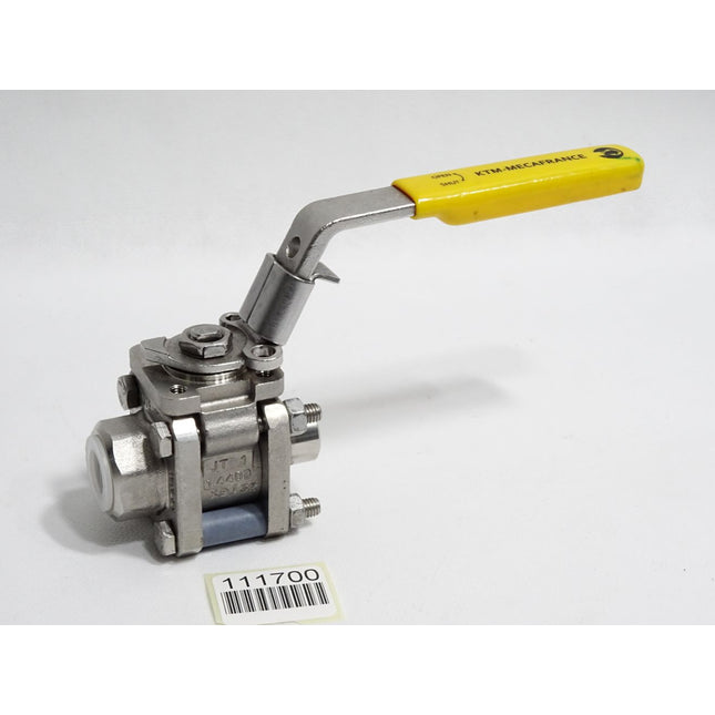 KTM-Mecafrance Kugelhahn RA66TF 1.4408 DN 10 100 bar / unbenutzt - Maranos.de