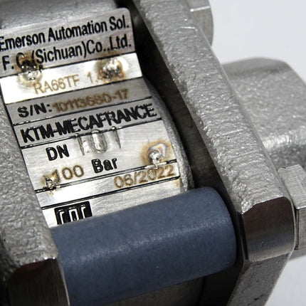 KTM-Mecafrance Kugelhahn RA66TF 1.4408 DN 10 100 bar / unbenutzt - Maranos.de