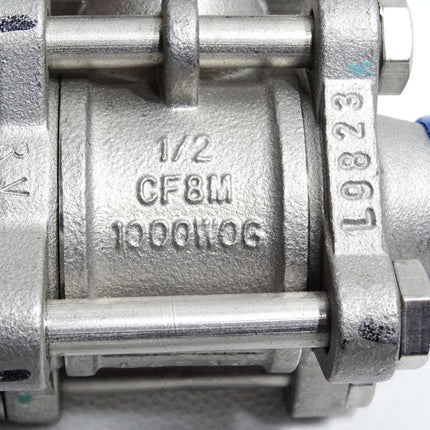 Econ Kugelhahn Fig.7444 1000 PSI WOG 1/2 CF8M / unbenutzt - Maranos.de