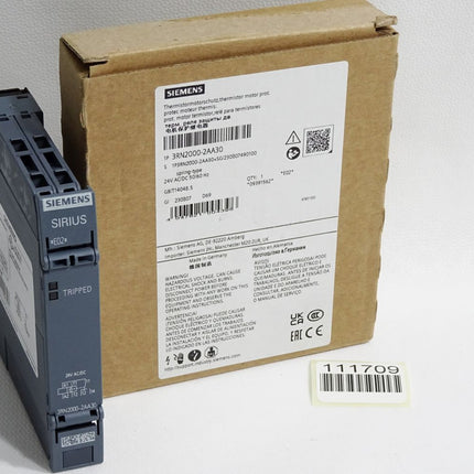 Siemens Thermistor-Motorschutzrelais 3RN2000-2AA30 / Neu OVP - Maranos.de