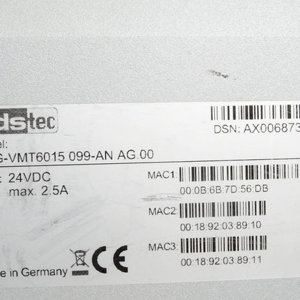 ADS-Tec Touchscreen Panel für den Einsatz in Fahrzeugen DVG-VMT6015 099-AN AG.00