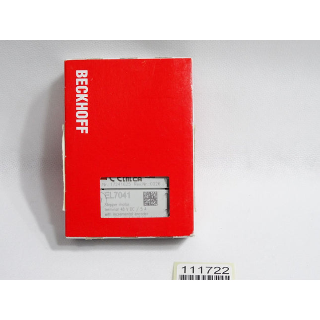 Beckhoff EtherCAT EL7041 Rev.0026 1-Kanal-Motion-Interface / Neu OVP versiegelt - Maranos.de