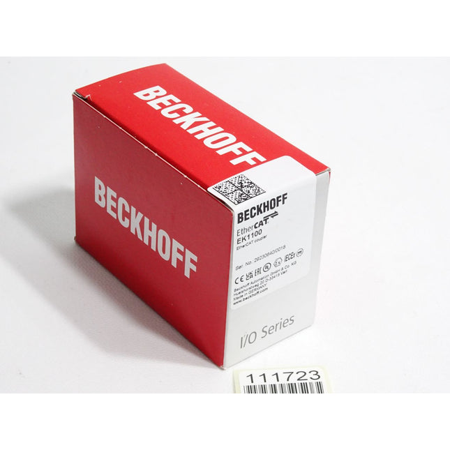 Beckhoff EK1100 EtherCAT coupler / Neu OVP versiegelt - Maranos.de