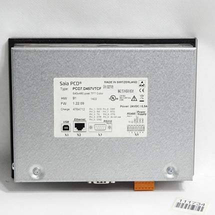 Saia Burgess Web Panel PCD7.D457VTCZ11 640x480 HW B1 FW 1.22.09 - Maranos.de