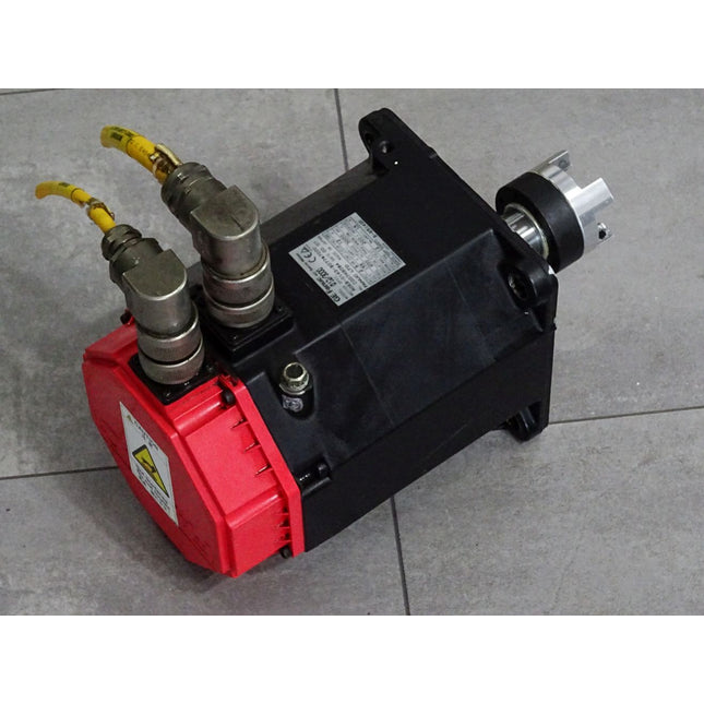 GE Fanuc Servomotor Alpha12/3000 A06B-0143-B077 #7000 2.8kW 3000min-1 - Maranos.de