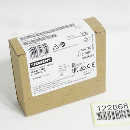 Siemens ET200SP DI 6ES7131-6BH01-0AB0 6ES7 131- / Neu OVP versiegelt