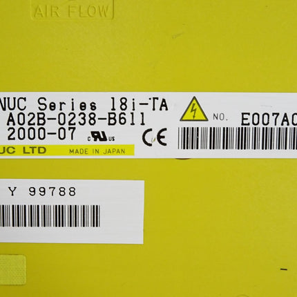 Fanuc Series 18i-TA A02B-0238-B611 Panel Operator Interface - Maranos.de