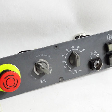 Fanuc A02B-0236-C232 Machine Operator Subpanel Emergency Stop Switch ON/Off - Maranos.de
