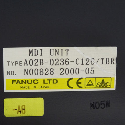 Fanuc MDI Unit A02B-0236-C126 / TBR A02B-0236-C126/TBR - Maranos.de