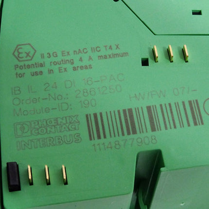 Phoenix Contact Digitaleingabeklemme IB IL 24 DI 16-PAC 2861250