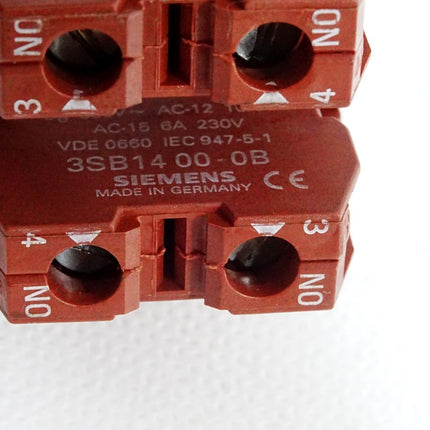 Siemens 3SB1400-0B / Inhalt:2 Schaltelemente wie abgebildet - Maranos.de