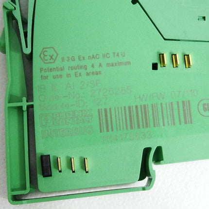 Phoenix Contact IB IL AI 2/SF Inline-Klemme 2726285