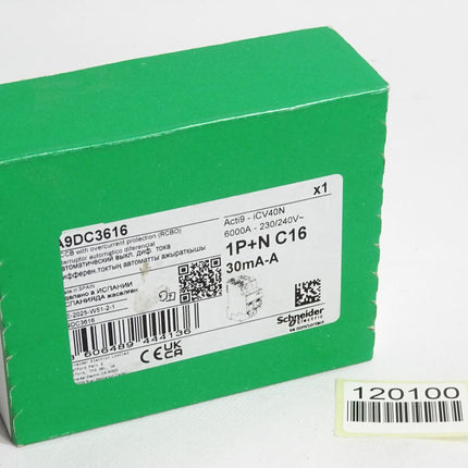 Schneider Electric Fehlerstromschutzschalter A9DC3616 / Neu OVP - Maranos.de