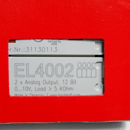 Beckhoff EL4002 analoge Ausgangsklemme / Neu OVP versiegelt - Maranos.de