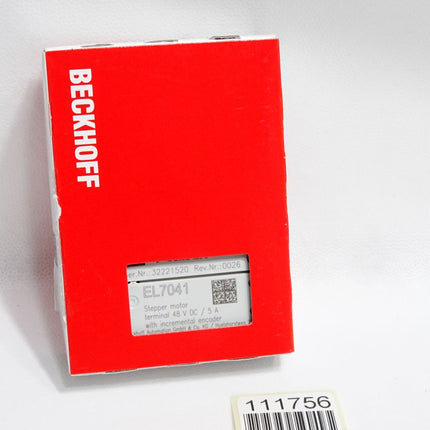 Beckhoff Ethercat EL7041 Rev.0026 1-Kanal-Motion-Interface / Neu OVP versiegelt - Maranos.de