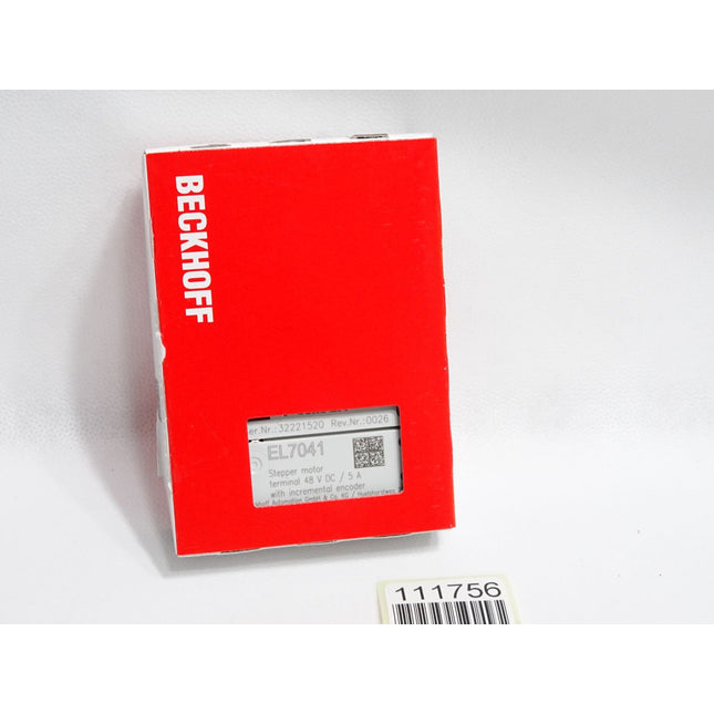 Beckhoff Ethercat EL7041 Rev.0026 1-Kanal-Motion-Interface / Neu OVP versiegelt - Maranos.de