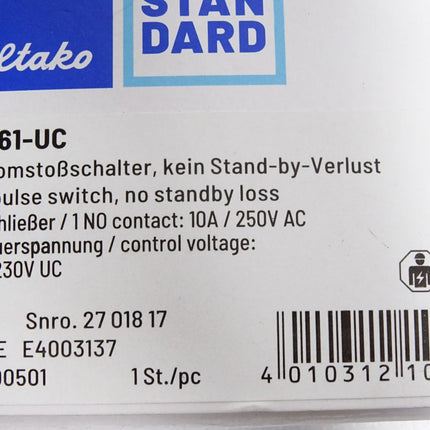 Eltako Stromstoßschalter ES61-UC / Neu OVP