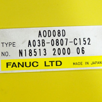Fanuc AOD08D A03B-0807-C152 I/O Modul - Maranos.de