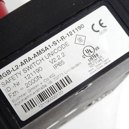 Euchner 121190 MGB-L2-ARA-AM5A1-S1-R-121190