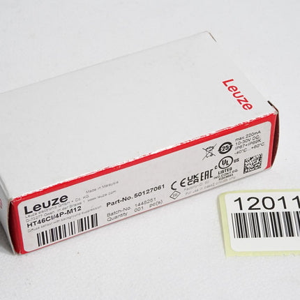 Leuze electronic Taster Hintergrundausblendung HT46CI/4P-M12 50127061 / Neu OVP - Maranos.de