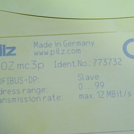 Pilz Kommunikationsmodul PNOZ mc3p Profibus 2 773732