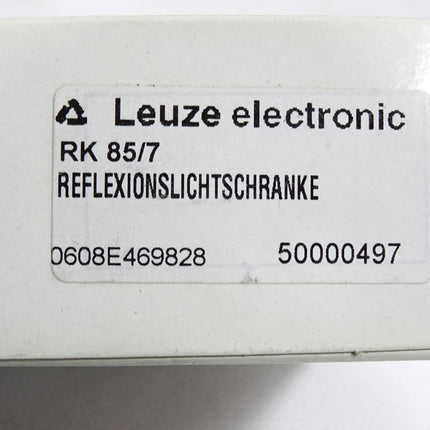 Leuze electronic Reflexionslichttaster RK85/7 50000497 / Neu OVP