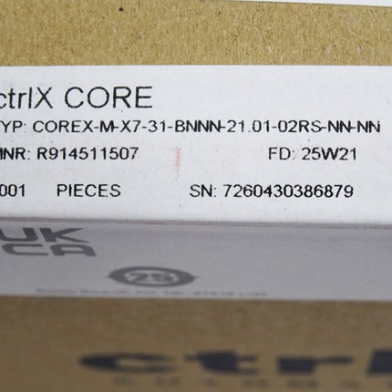 Rexroth R914511507 COREX-M-X7-31-BNNN-21.01-02RS-NN-NN / Neu OVP versiegelt - Maranos.de