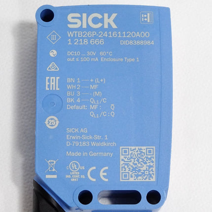 Sick Reflexions-Lichttaster 1218666 WTB26P-24161120A00  / Unbenutzt - Maranos.de