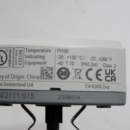 Siemens Tauchtemperaturfühler 150 mm Pt100 QAE2111.015 - Maranos.de