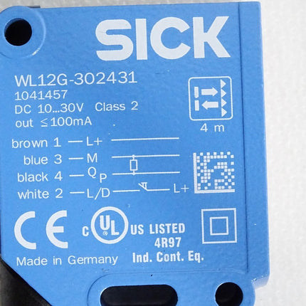 Sick Reflexions- Lichtschranke 1041457 WL12G-302431 / Unbenutzt