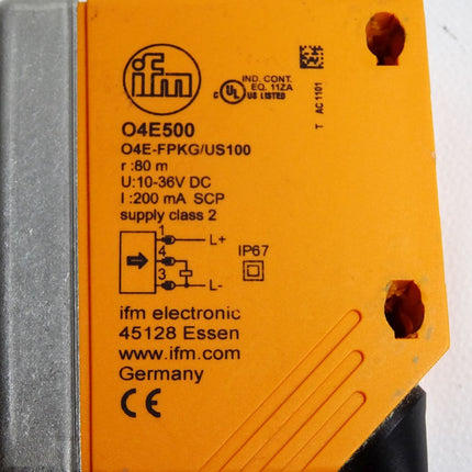 Ifm electronic Einweglichtschranke Empfänger O4E500 O4E-FPKG/US100