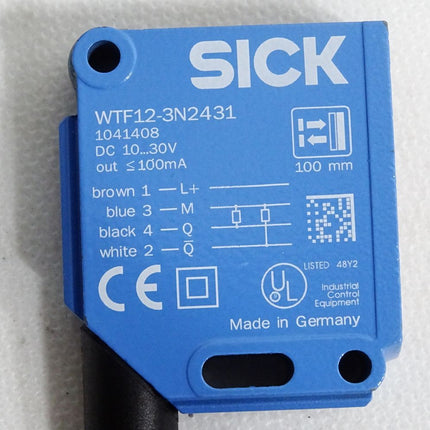 Sick Reflexions-Lichttaster 1041408 WTF12-3N2431 / Unbenutzt
