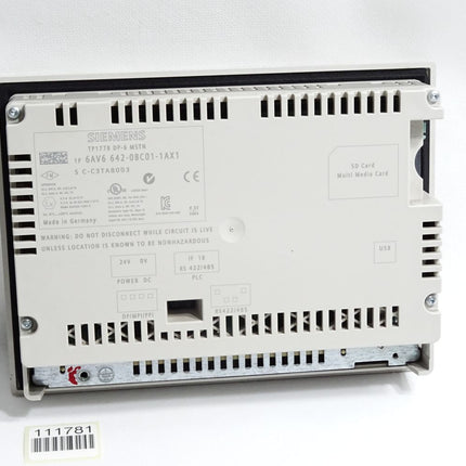 Siemens Panel TP177B PN/DP-6 MSTN 6AV6642-0BC01-1AX1 6AV6 642-0BC01-1AX1 - Maranos.de