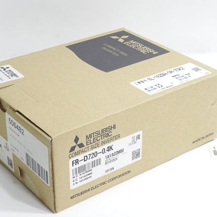 Mitsubishi Compact Size Inverter FR-D720-0.4K 0.4kW / Neu OVP versiegelt - Maranos.de
