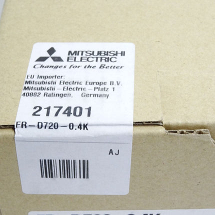 Mitsubishi Compact Size Inverter FR-D720-0.4K 0.4kW / Neu OVP versiegelt - Maranos.de