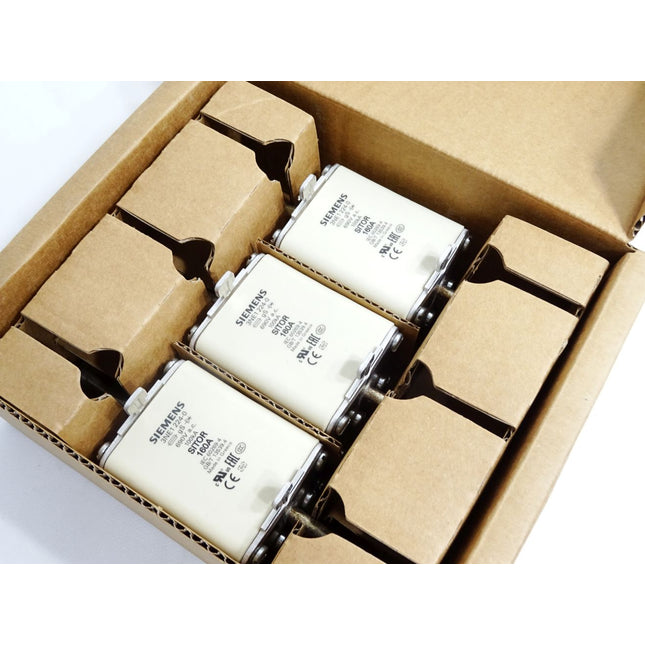 Siemens Sicherungseinsatz 3NE1224-0 Sitor NH1 160A 690VAC gS Inhalt:3 Stück Neu - Maranos.de