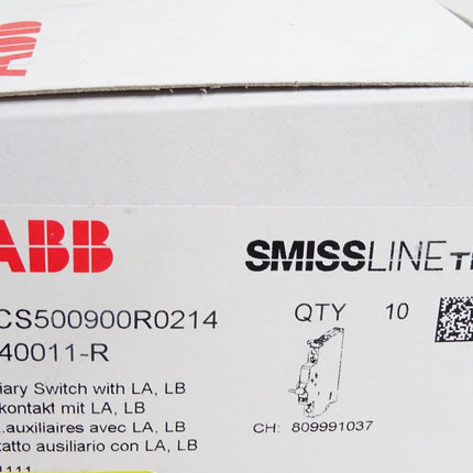 ABB 2CCS500900R0214 HK40011-R Hilfskontakt mit LA,LB / Inhalt:10 Stück / Neu OVP - Maranos.de