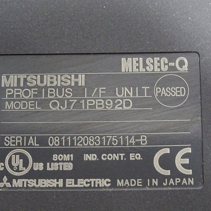 Mitsubishi Melsec-Q Profibus I/F QJ71PB92D