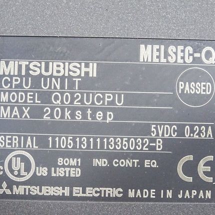 Mitsubishi Melsec-Q CPU Unit Q02UCPU