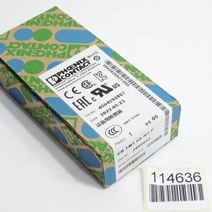 Phoenix Contact CB TM1 6A M1 P 2800852 Geräteschutzschalter / Neu OVP versiegelt - Maranos.de